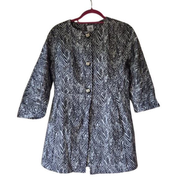 Cabi Jacket M Zig Zag Ponte Knit Jacket NWOT - Picture 1 of 8